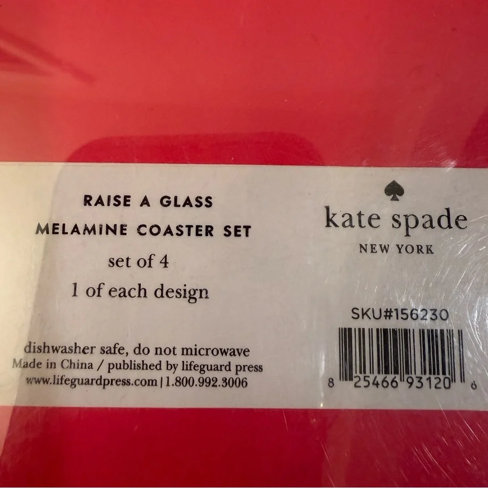 kate spade Lenox Polk a Dot Ceramic Creamer&Sugar Set with Coaster Set & Napkins